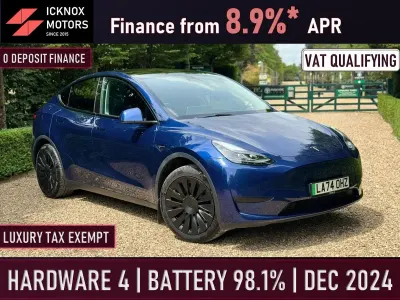 Used Tesla Model Y Long Range RWD 250 kW (340 HP) 2024 Blue SUV