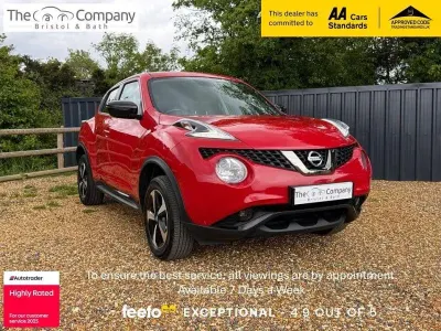 Used Nissan Juke 112 HP (82 kW) 2019 Red SUV