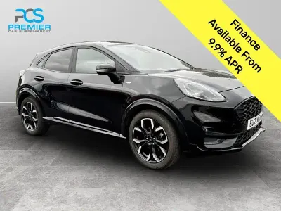 Used Ford Puma ST-Line X 125 HP (91 kW) 2021 Agate black (premium paint) SUV