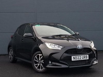 Used Toyota Yaris Hybrid Design 116 HP (85 kW) 2022 Black Hatchback