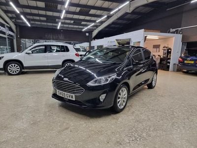 Used Ford Fiesta Titanium 95 HP (69 kW) 2020 Black Hatchback
