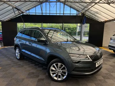 Used Skoda Karoq SE L 116 HP (85 kW) 2018 Grey SUV