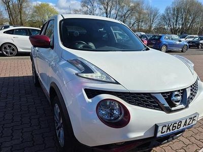 Used Nissan Juke Tekna 110 HP (80 kW) 2018 Pure white SUV