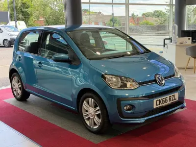 Used VW up! high up! 2016 Blue Hatchback