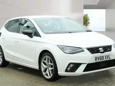 Begagnad Seat Ibiza FR 95 HK (69 kW) 2018 Vit Halvkombi