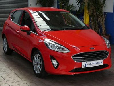Used Ford Fiesta Zetec 100 HP (73 kW) 2018 Red Hatchback