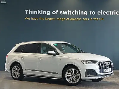 Used Audi Q7 S-Line 286 HP (210 kW) 2021 White SUV