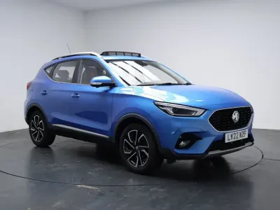 Używany MG ZS Exclusive 111 KM (81 kW) 2022 Niebieski SUV