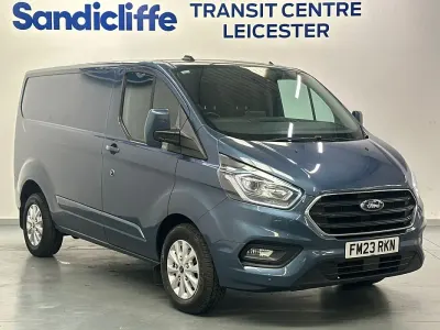 Used Ford Transit Custom Limited 131 HP (96 kW) 2023 Blue Van