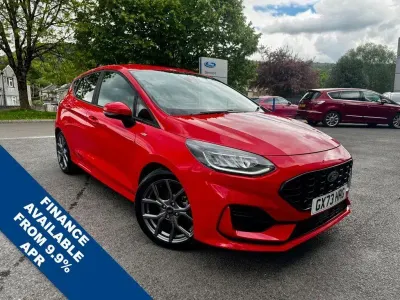 Used Ford Fiesta ST-Line 125 HP (91 kW) 2023 Red Hatchback