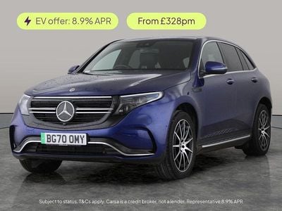 Used Mercedes EQC400 AMG line 300 kW (408 HP) 2020 Blue SUV
