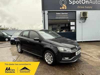 Used VW Polo SE 75 HP (55 kW) 2015 Black Hatchback