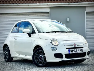 Used Fiat 500 S 69 HP (50 kW) 2014 White Hatchback