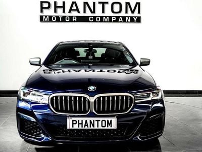 Used BMW M550 Comfort Edition 530 HP (389 kW) 2021 Blue Sedan
