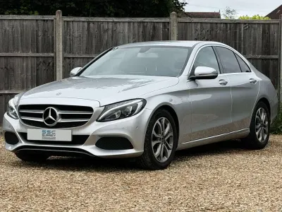 Used Mercedes C220 2018 Silver Sedan