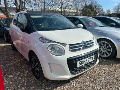 Used Citroën C1 Flair 68 HP (50 kW) 2015 White Hatchback