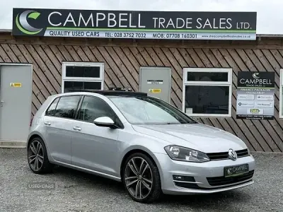 Used VW Golf VII GT 110 HP (80 kW) 2016 Silver Hatchback