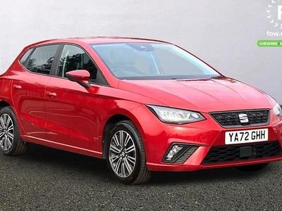 Used Seat Ibiza Design 95 HP (69 kW) 2022 Red Hatchback