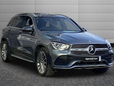 Used Mercedes GLC220 AMG Line Premium 194 HP (142 kW) 2022 Selenite grey Estate