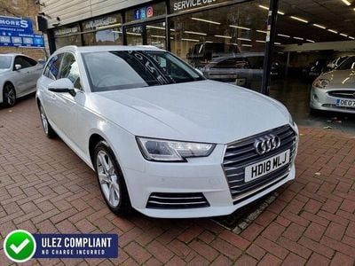 White Used 2018 Audi A4 Sport Estate | £10,895 (Good price)