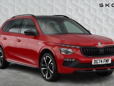 Used Skoda Kamiq Monte Carlo 150 HP (110 kW) 2024 Velvet red metallic SUV