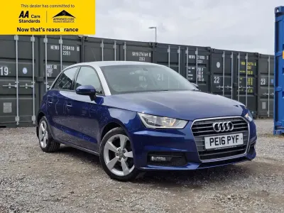Used Audi A1 Sportback Sport 125 HP (91 kW) 2016 Blue Hatchback