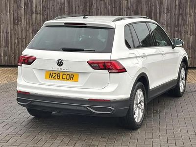 White Used 2021 VW Tiguan Life SUV | £18,699 (Fair price)