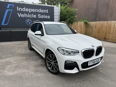 Used BMW X3 M Sport 190 HP (139 kW) 2018 White SUV