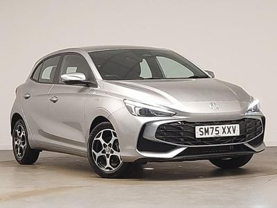 New MG MG3 SE 115 HP (84 kW) 2025 Silver Hatchback