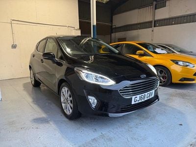 Used Ford Fiesta Titanium 120 HP (88 kW) 2018 Black Hatchback