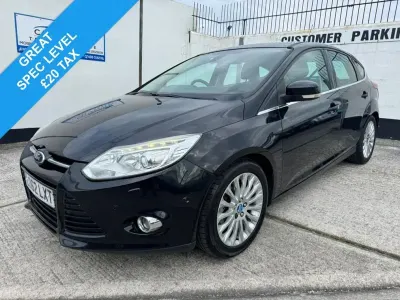 Used Ford Focus Titanium X 115 HP (84 kW) 2013 Black Hatchback