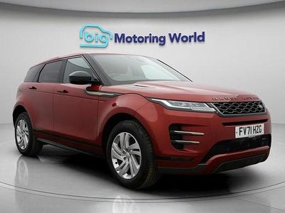 Used Land Rover Range Rover evoque R-Dynamic 309 HP (227 kW) 2022 Red SUV