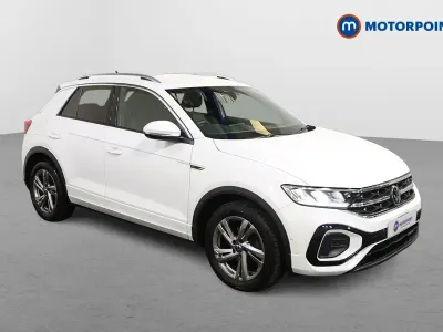 Begagnad VW T-Roc R-line 2023 Vit SUV