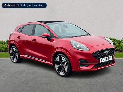 Red Used 2024 Ford Puma ST-Line SUV | £22,790 (Expensive)