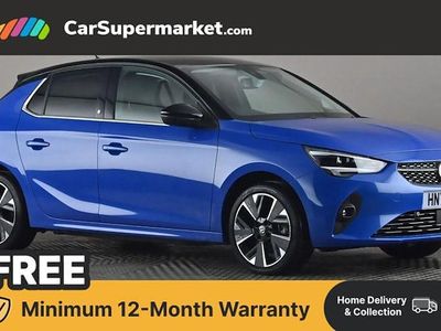 Used Vauxhall Corsa-e Elite 100 kW (136 HP) 2020 Blue Hatchback