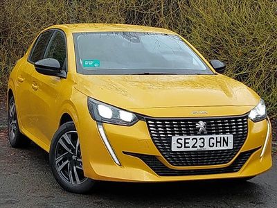 Used Peugeot 208 Allure+ 100 HP (73 kW) 2023 Yellow Hatchback