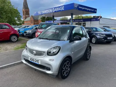 Used Smart ForTwo Coupé Premium 90 HP (66 kW) 2016 Silver Coupe