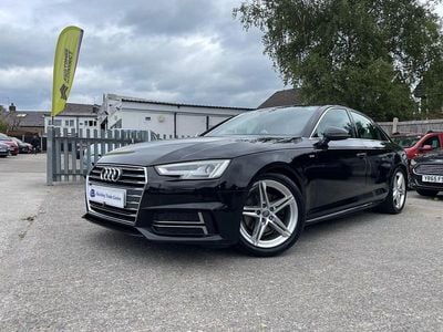 Used Audi A4 S-Line 150 HP (110 kW) 2017 Black Sedan