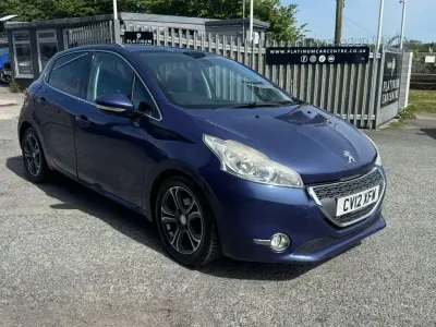 Used Peugeot 208 Allure 115 HP (84 kW) 2012 Blue Hatchback
