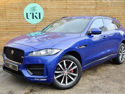Blue Used 2017 Jaguar F-Pace R-Sport SUV | £14,990 (Fair price)