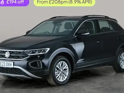 Used VW T-Roc Life 110 HP (80 kW) 2023 Black SUV