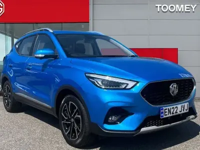 Used MG ZS Exclusive 106 HP (77 kW) 2022 Blue SUV