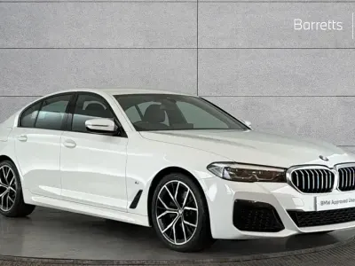 Used BMW 520 M Sport 187 HP (137 kW) 2023 White Sedan