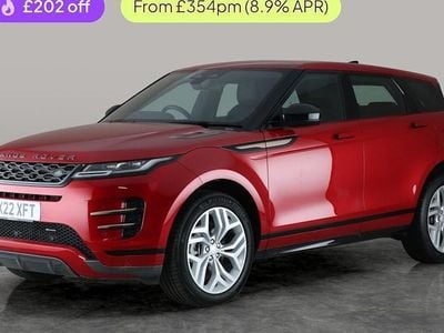 Used Land Rover Range Rover evoque SE Dynamic 309 HP (227 kW) 2022 Red SUV