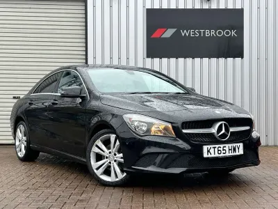 Used Mercedes CLA220 2016 Black Coupe