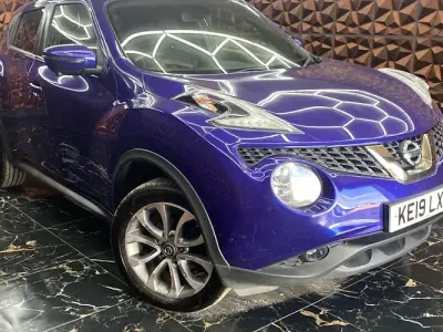 Used Nissan Juke Tekna 113 HP (83 kW) 2019 Blue SUV