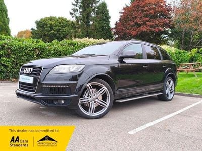 Black Used 2012 Audi Q7 S-line plus SUV | £8,997 (Fair price)