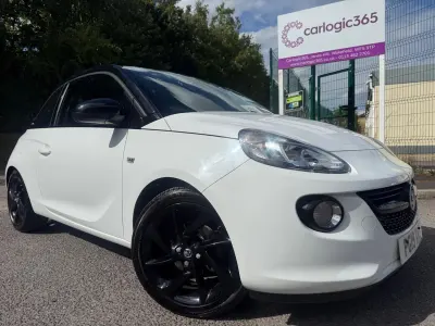 Used Vauxhall Adam 69 HP (50 kW) 2019 White Hatchback