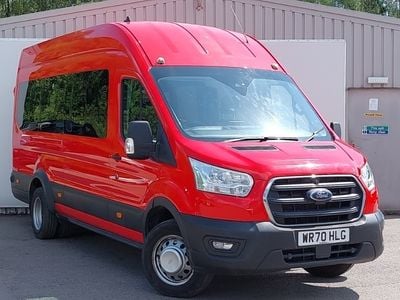 Red Used 2020 Ford Transit Trend MPV | £19,998 (Fair price)