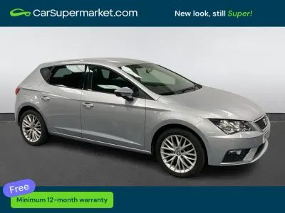 Begagnad Seat Leon SE Dynamic 2020 Silver Halvkombi